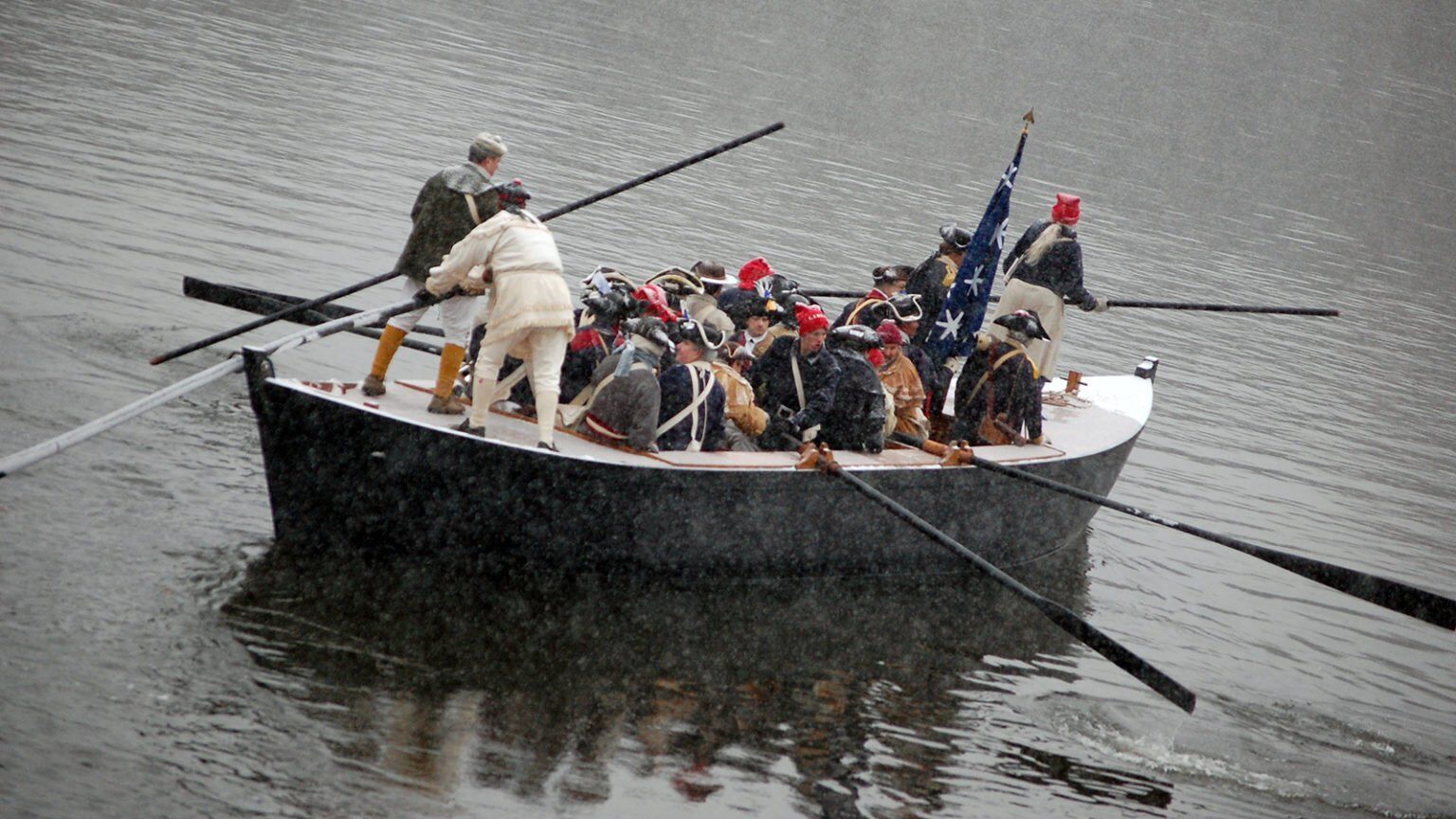 Washington Crossing Reenactment, Bucks County, Pennsylvania